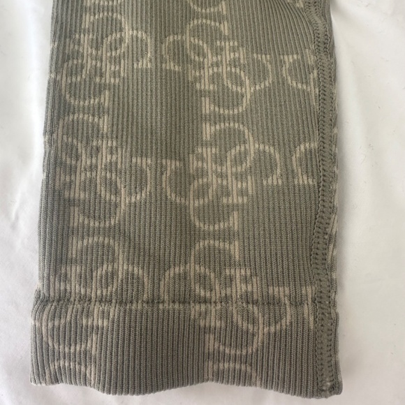 GUESS? Logomania Sage Green Ribbed Active Set Size XS - Picture 8 of 12